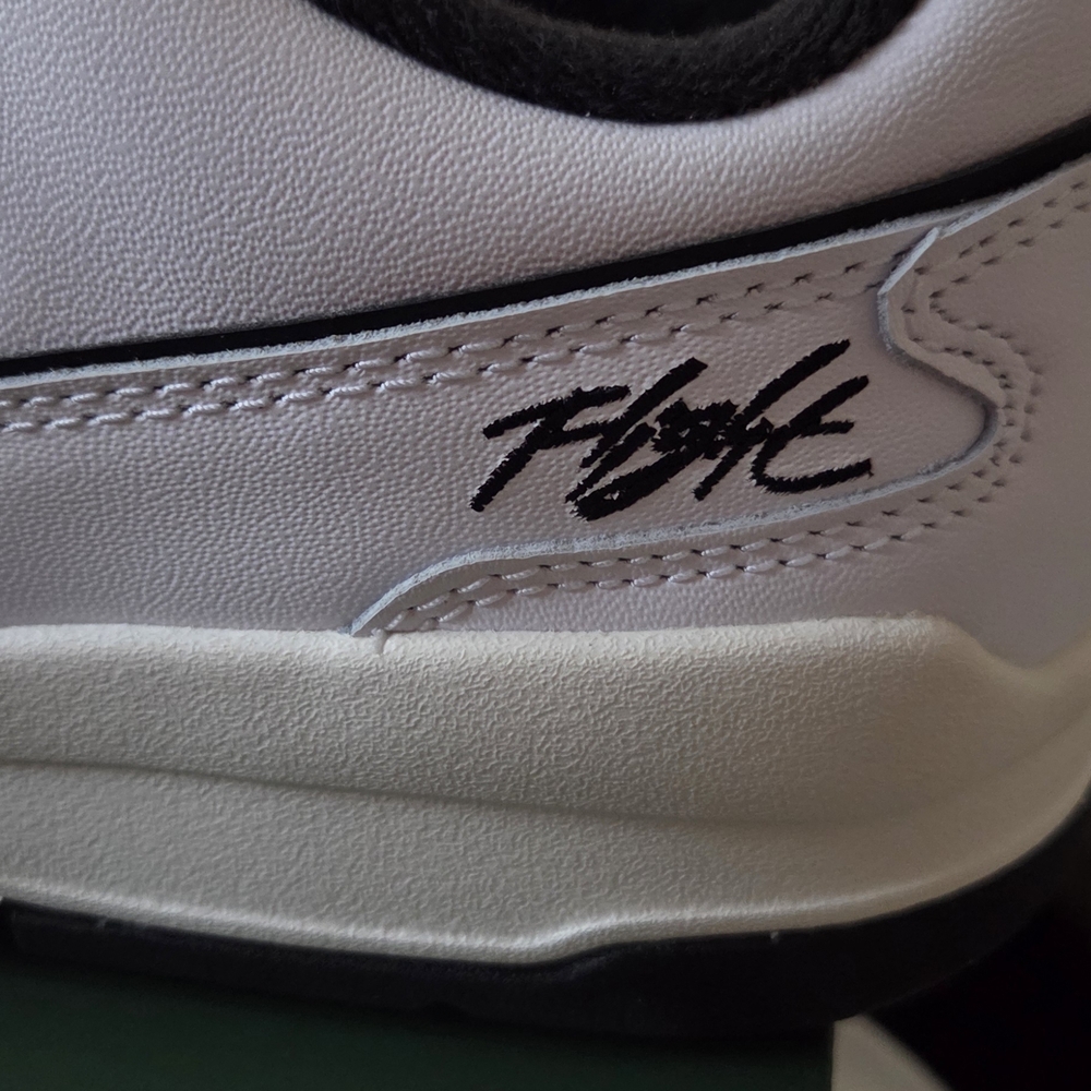 Jordan Flight Court White Black Sail Sneakers